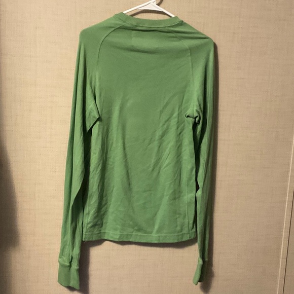 Notre Dame Green Long Sleeve Tee - Picture 3 of 6